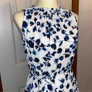 Elizabeth and James Lani Ink Floral Print Maxi Dress